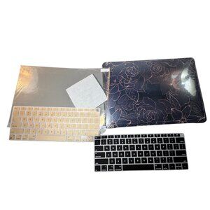 Macbook Air 15" Case "Elegant Roses"  - 2 Keyboard Covers, Screen Protector